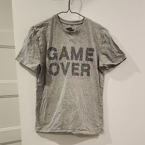 P2P 17" Under Disguise Gray 'Game Over' Tee